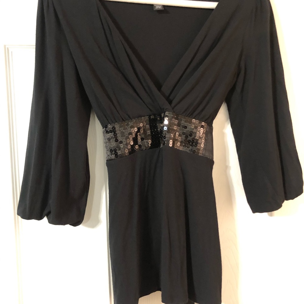 INC top with tie waist size Small - Picture 7 of 7